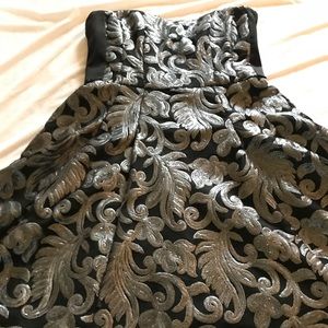 Nannette Lepore Black/silver sequin dress